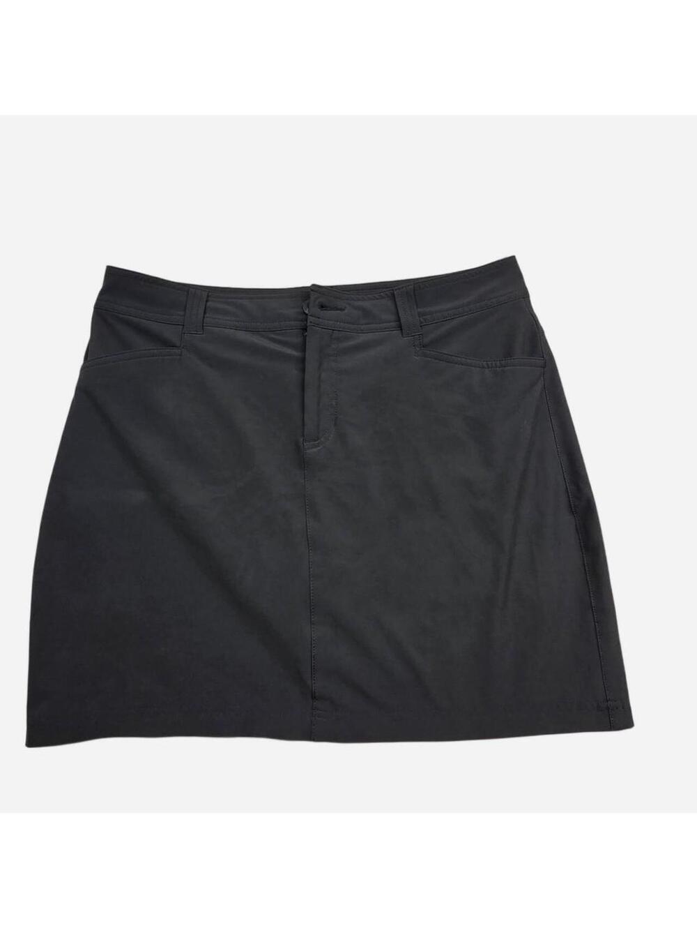 Eddie Bauer Women's Black and Grey Skirt